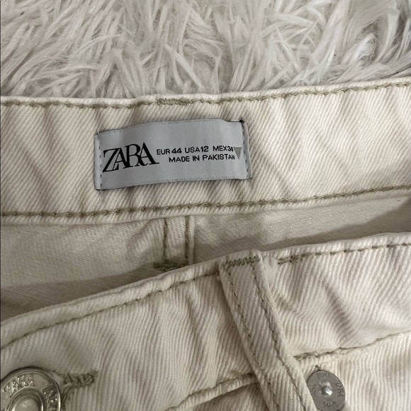 Zara high waist raw edge jeans - Picture 5 of 6